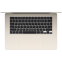 Ноутбук Apple MacBook Air 15 Starlight (M5, 2026) (MDVD4) - MDVD4(LL,HN,ZA,B,X,ZP)/A - фото 2