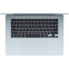 Ноутбук Apple MacBook Air 15 Sky Blue (M5, 2026) (MDVQ4) - MDVQ4(LL,HN,ZA,B,X,ZP)/A - фото 2