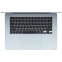 Ноутбук Apple MacBook Air 15 Sky Blue (M5, 2026) (MDVT4) - MDVT4(LL,HN,ZA,B,X,ZP)/A - фото 2