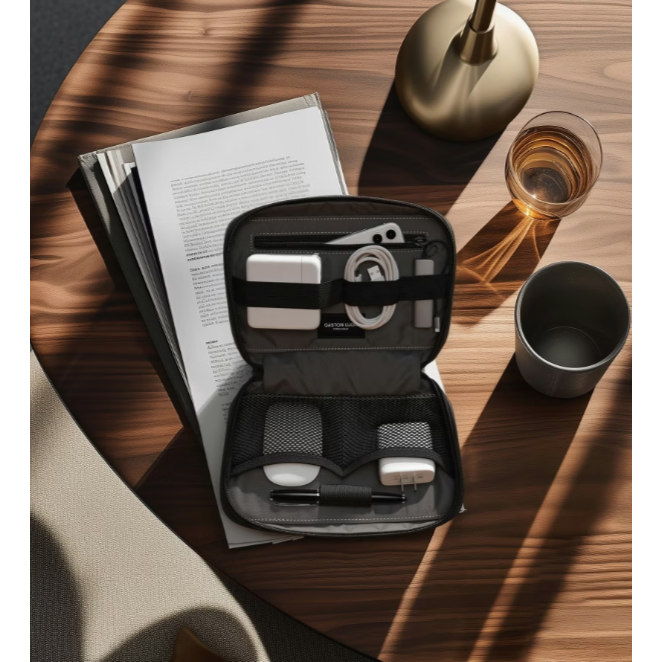 Футляр для аксессуаров Gaston Luga Dash Tech Organizer Black - DSTOGBK - фото 4