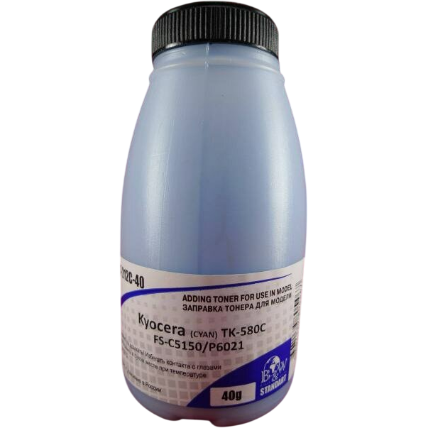 Тонер Black&White KST-212C-40 Cyan