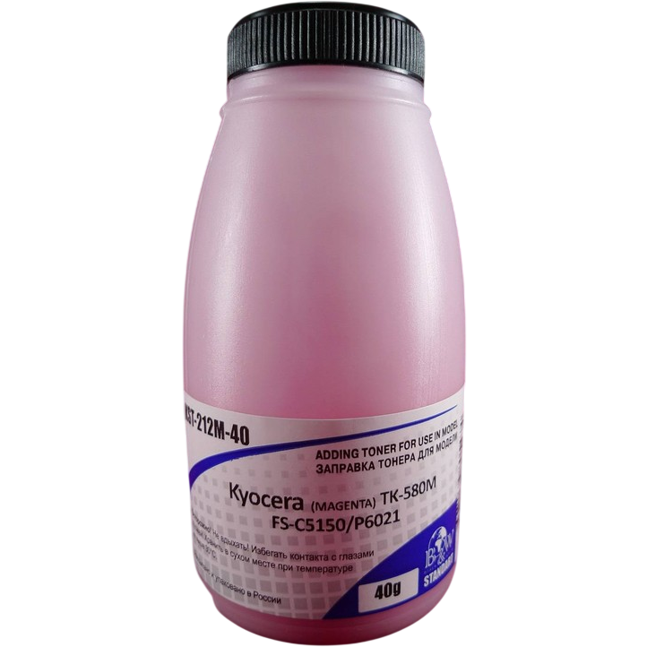Тонер Black&White KST-212M-40 Magenta