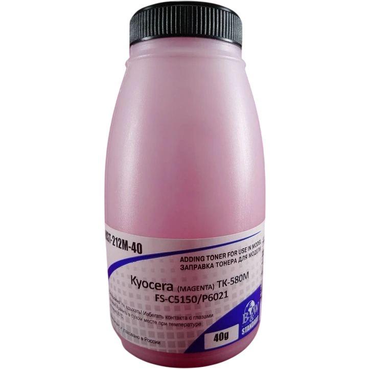 Тонер Black&White KST-212M-40 Magenta