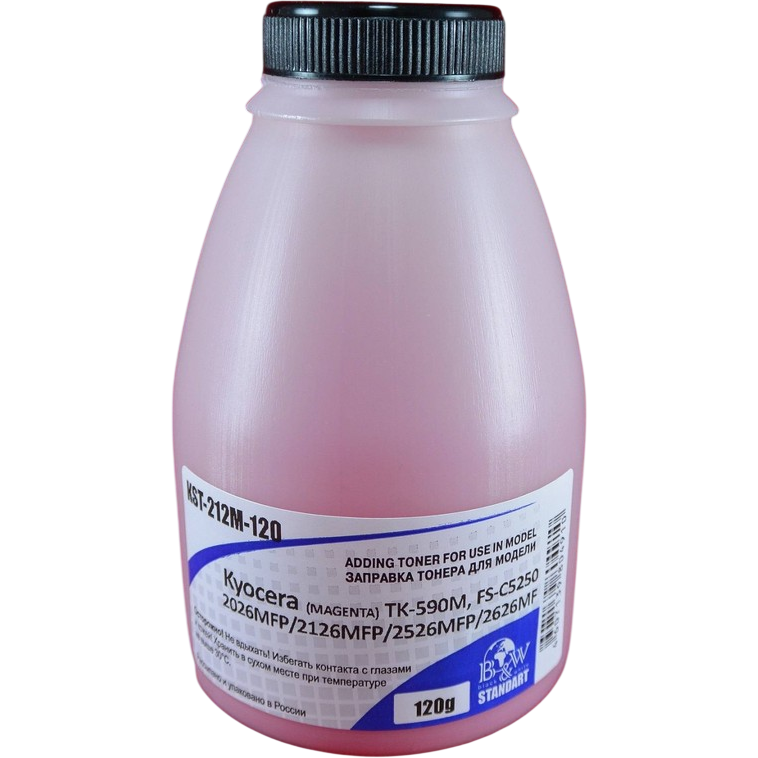 Тонер Black&White KST-212M-120 Magenta