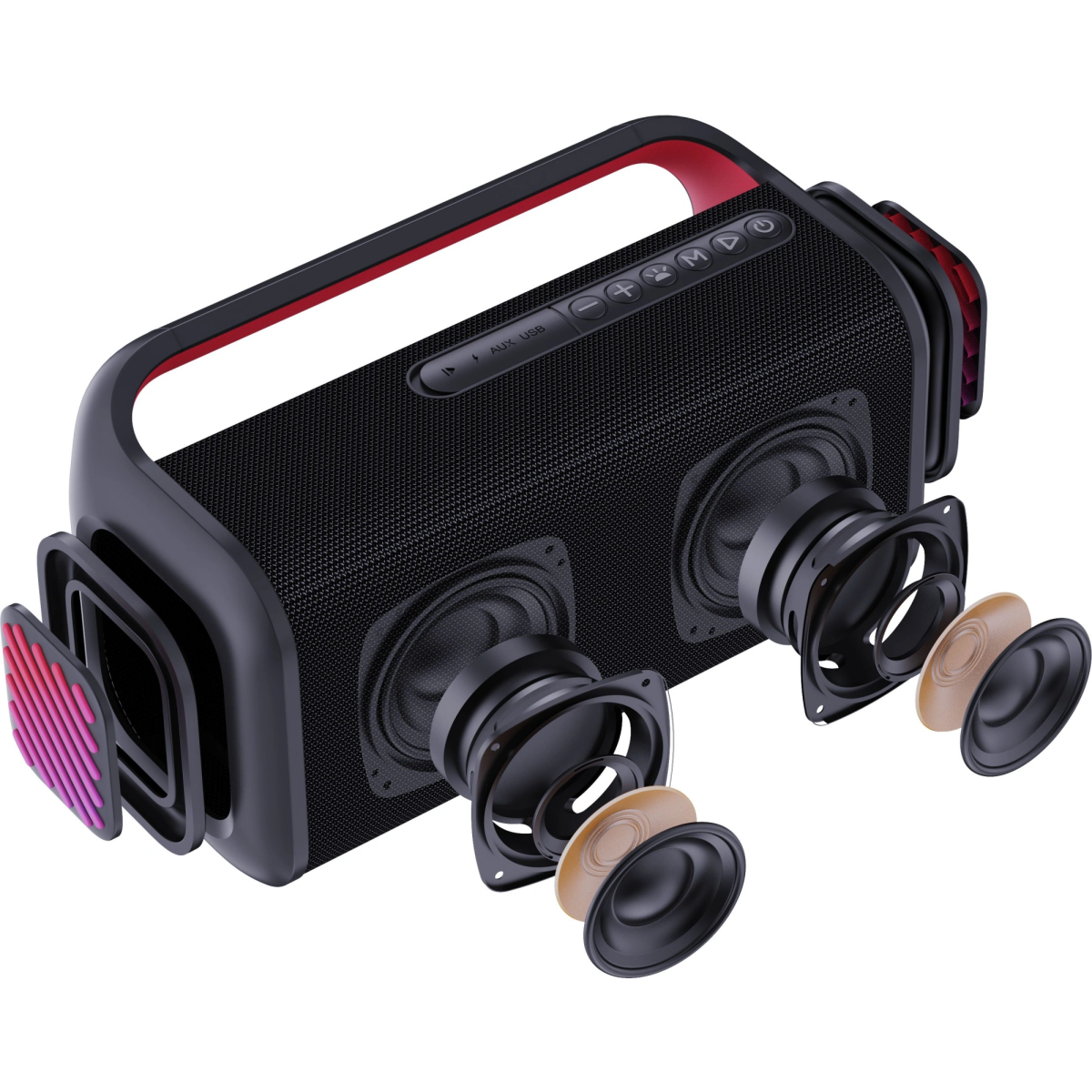 Портативная акустика Digma D-PS1526 Black - фото 4