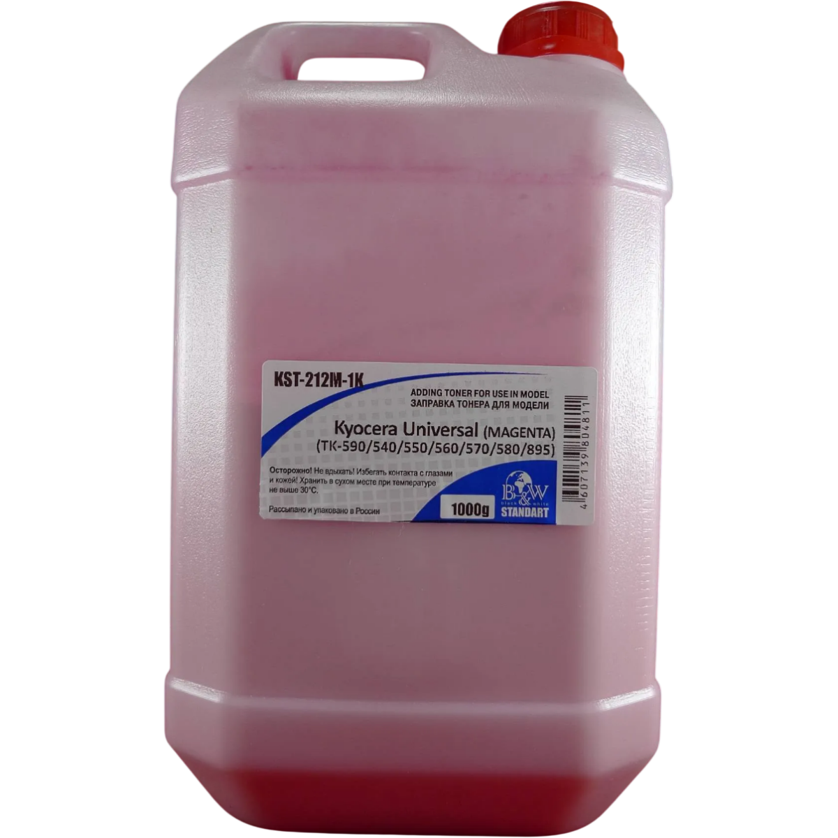 Тонер Black&White KST-212M-1K Magenta