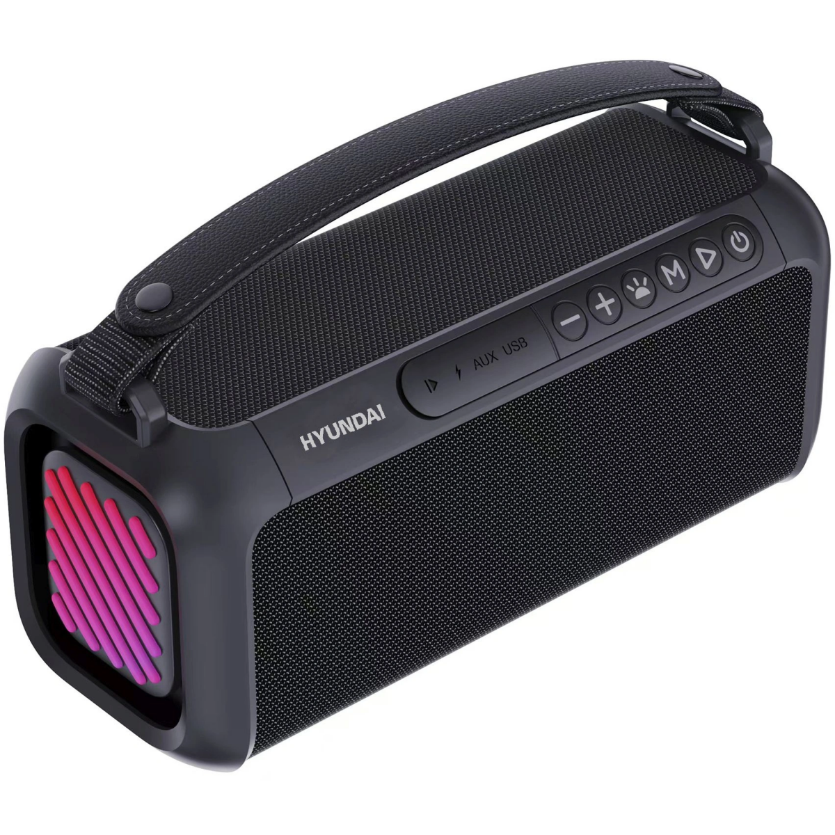 Портативная акустика Hyundai H-PS1007 Black
