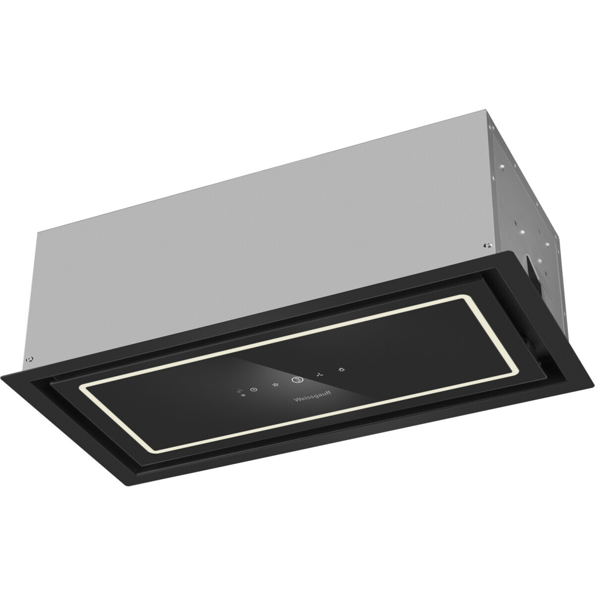 Вытяжка Weissgauff Quadra 600 Touch Black Glass - 439042 - фото 2