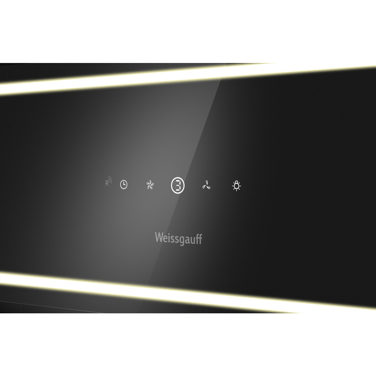 Вытяжка Weissgauff Quadra 600 Touch Black Glass - 439042 - фото 4