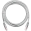 Патч-корд NETLAN EC-PC4UD55B-BC-PVC-003-GY-10, 0.3м, 10 шт.