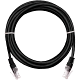 Патч-корд NETLAN EC-PC4UD55B-BC-PVC-015-BK-10, 1.5м, 10 шт.