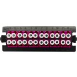 Вставка Hyperline FO-EXHD-PLT-24LC/UPC-OM4-MG