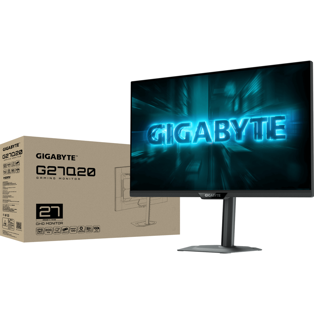 Монитор Gigabyte 27" G27Q20 - фото 7