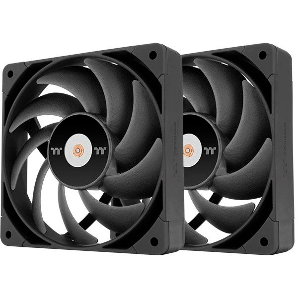 Вентилятор для корпуса Thermaltake Toughfan 14 Pro High Static Pressure PC Cooling Fan Black (2 шт.) - CL-F160-PL14BL-A