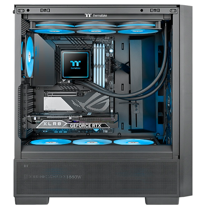 Система жидкостного охлаждения Thermaltake TH360 V3 ARGB Sync AIO Black - CL-W466-PL12SW-A - фото 6