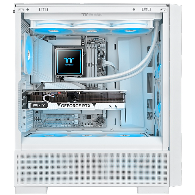 Система жидкостного охлаждения Thermaltake TH360 V3 ARGB Sync AIO Snow - CL-W468-PL12SW-A - фото 6