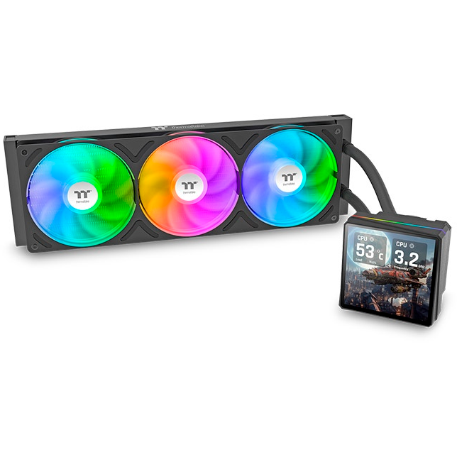 Система жидкостного охлаждения Thermaltake TH360 V3 Ultra ARGB Sync AIO Black - CL-W474-PL12SW-A