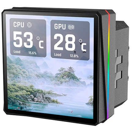 Система жидкостного охлаждения Thermaltake TH360 V3 Ultra ARGB Sync AIO Black - CL-W474-PL12SW-A - фото 2
