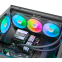 Система жидкостного охлаждения Thermaltake TH360 V3 Ultra ARGB Sync AIO Black - CL-W474-PL12SW-A - фото 5
