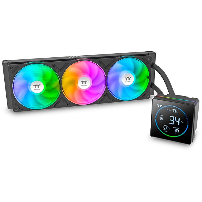 Система жидкостного охлаждения Thermaltake TH360-S V3 ARGB Sync AIO Black