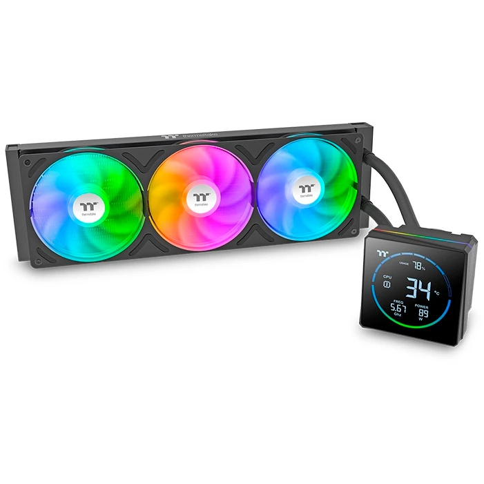Система жидкостного охлаждения Thermaltake TH360-S V3 ARGB Sync AIO Black - CL-W470-PL12SW-A