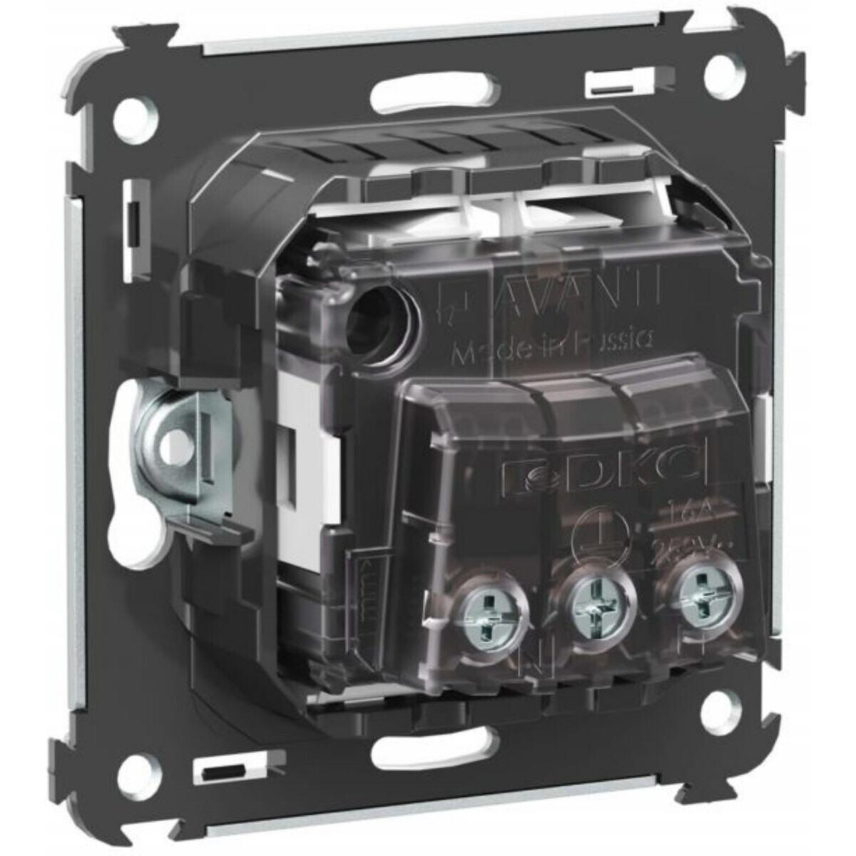 Электрическая розетка DKC Avanti 4400003 - фото 4