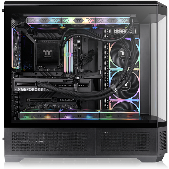 Корпус Thermaltake View 600 TG Black (CA-11H-00F1WN-00) - фото 7
