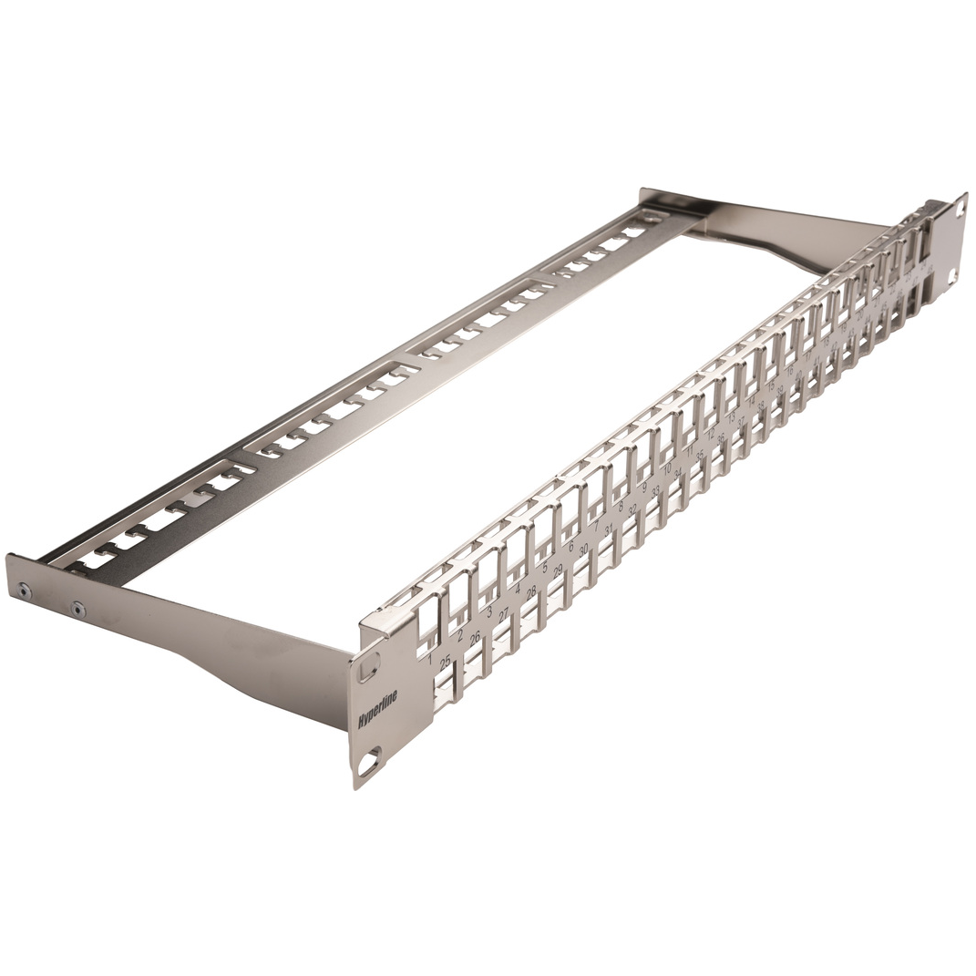 Патч-панель Hyperline PPBLHD-19-48S-SH-RM