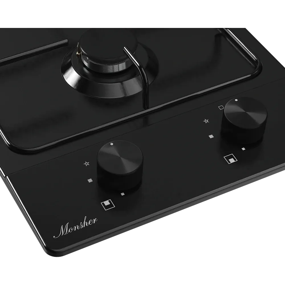 Газовая варочная панель Monsher MSG 39 Noir - фото 3
