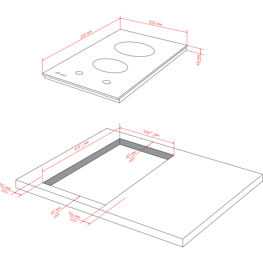 Газовая варочная панель Monsher MGG 34 Noir - фото 5