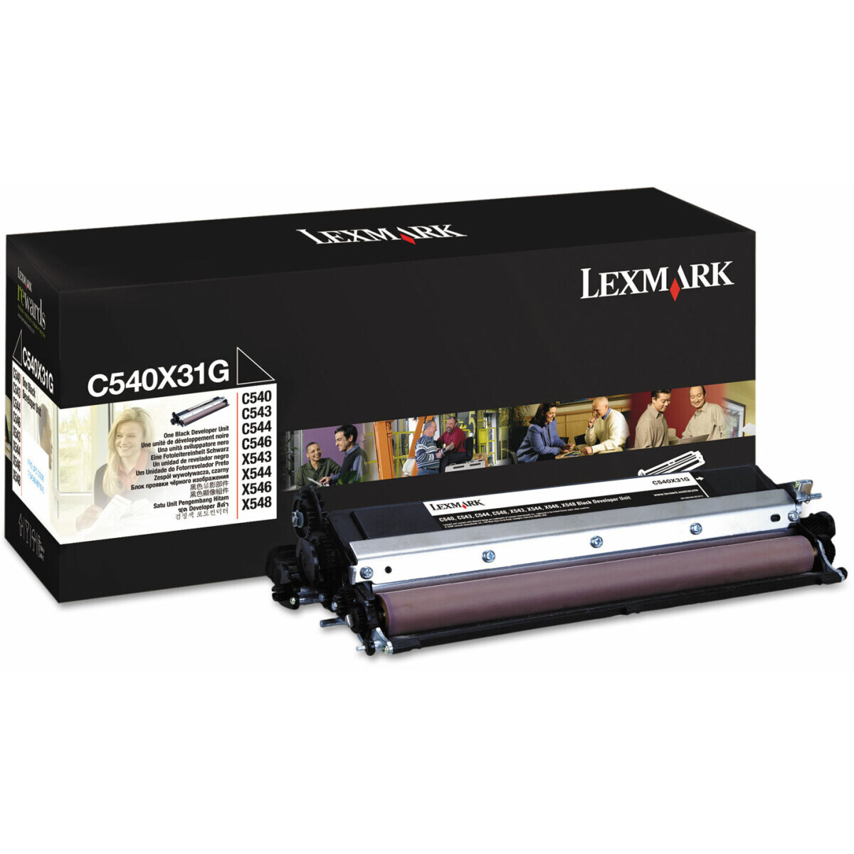 Блок проявки Lexmark C540X31G Black