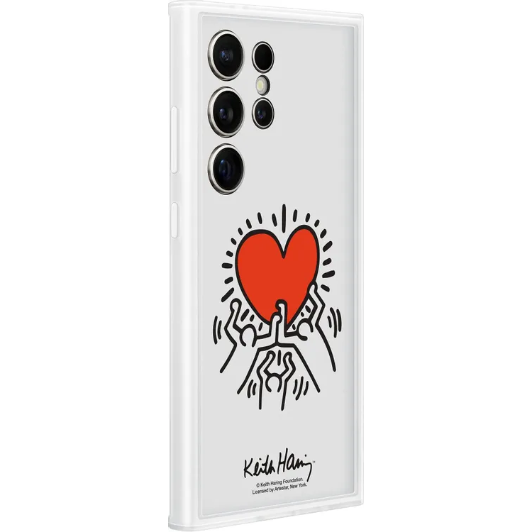 Чехол Samsung Galaxy S24 Ultra Flipsuit Case White/Transparent - EF-MS928CWEGRU - фото 3