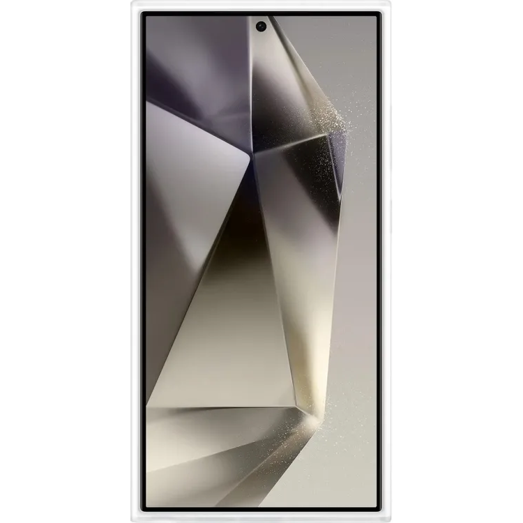 Чехол Samsung Galaxy S24 Ultra Flipsuit Case White/Transparent - EF-MS928CWEGRU - фото 5