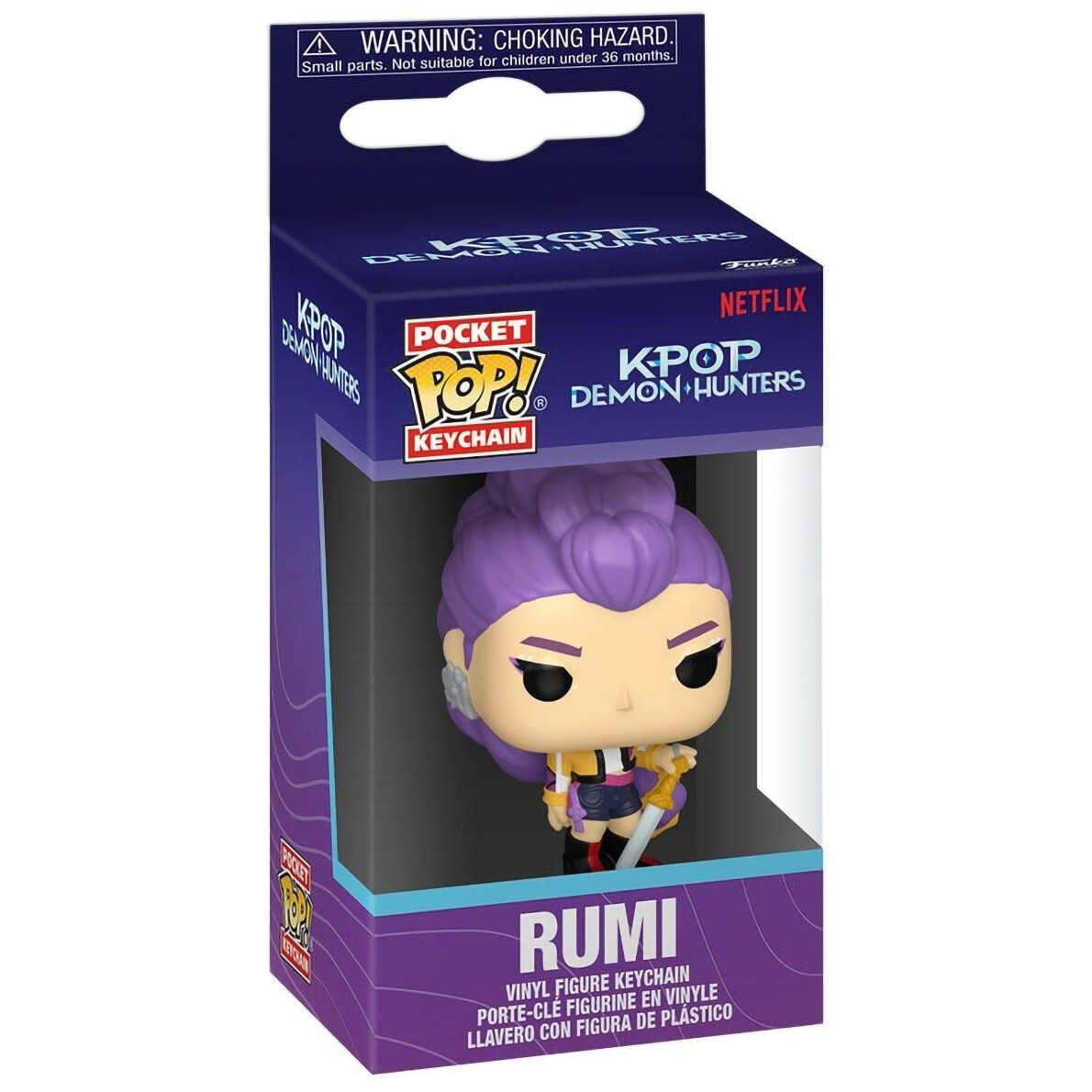 Брелок Funko Pocket POP! KPop Demon Hunters Rumi - 95687 - фото 2