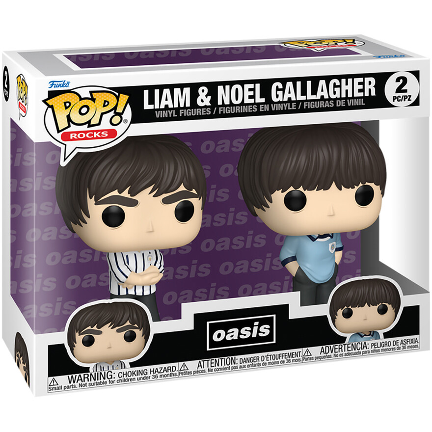 Фигурка Funko POP! Rocks Oasis Liam & Noel Gallagher - 89383 - фото 2