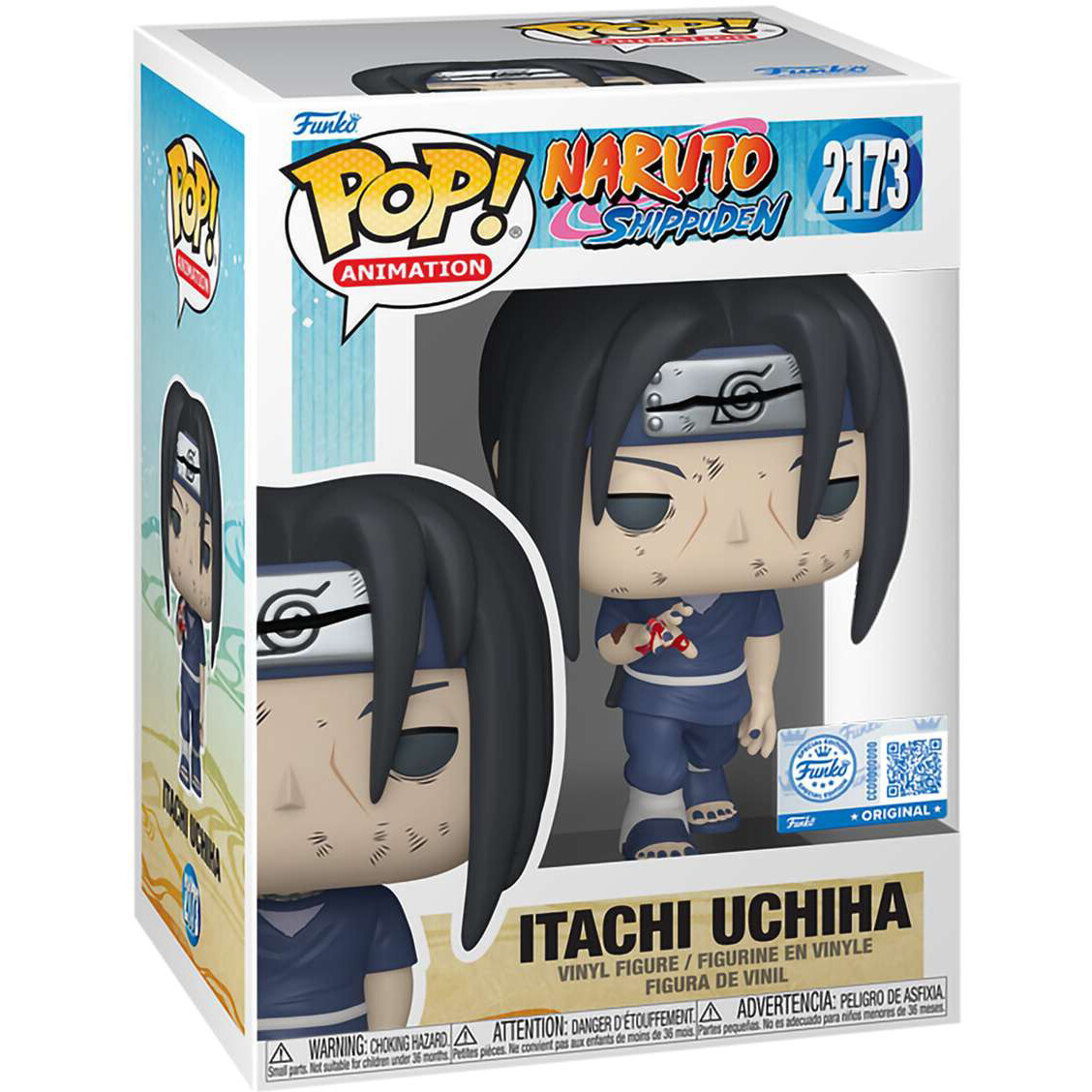 Фигурка Funko POP! Animation Naruto Shippuden Itachi Uchiha (Goodbye) - 91641 - фото 2