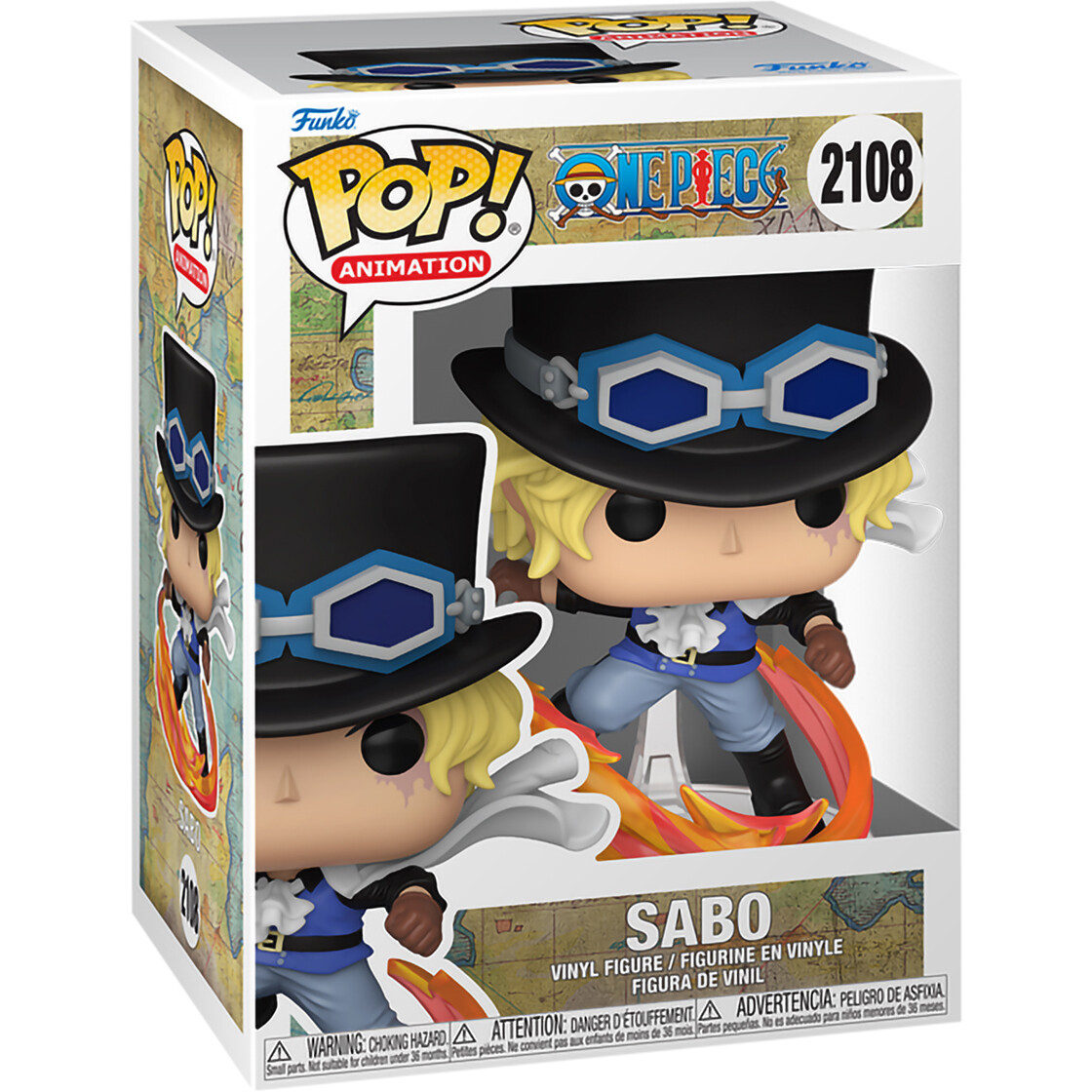 Фигурка Funko POP! Animation One Piece Sabo - 90564 - фото 2