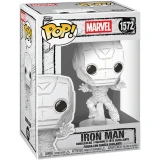 Фигурка Funko POP! Bobble Marvel Iron Man (Sketched Deco) (90298)