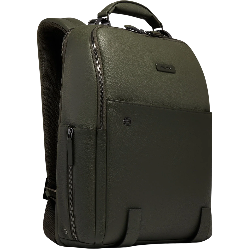 Рюкзак для ноутбука Piquadro Computer Backpack 15.6" Olive (CA4818MOS/VEVE) - фото 2