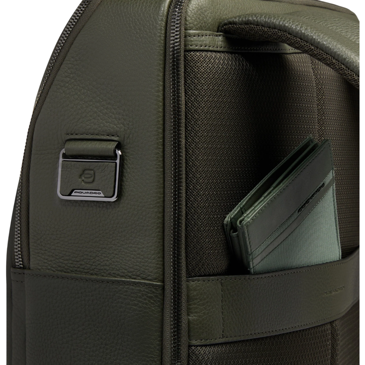 Рюкзак для ноутбука Piquadro Computer Backpack 15.6" Olive (CA4818MOS/VEVE) - фото 5