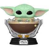 Фигурка Funko POP! Bobble Star Wars M & G Grogu in Pram (90451)