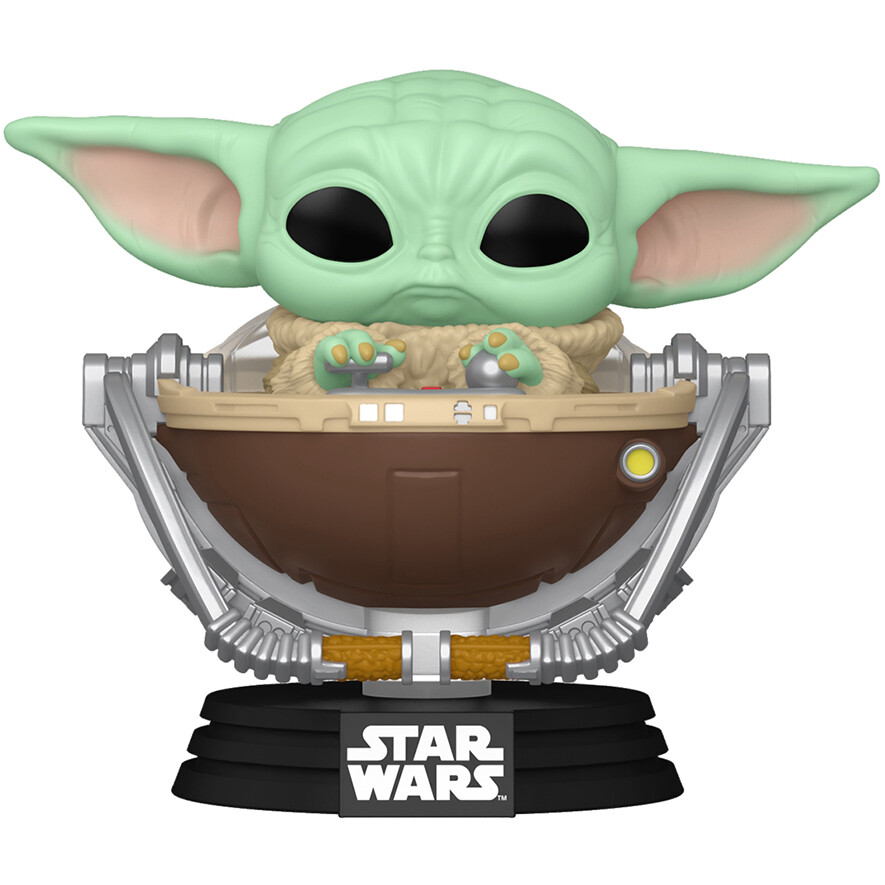 Фигурка Funko POP! Bobble Star Wars M & G Grogu in Pram - 90451