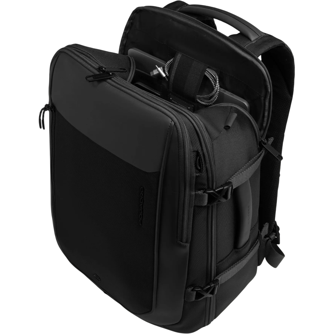 Рюкзак для ноутбука Piquadro Bike Laptop Backpack 15.6" Black (CA6929S143BM/N) - фото 2