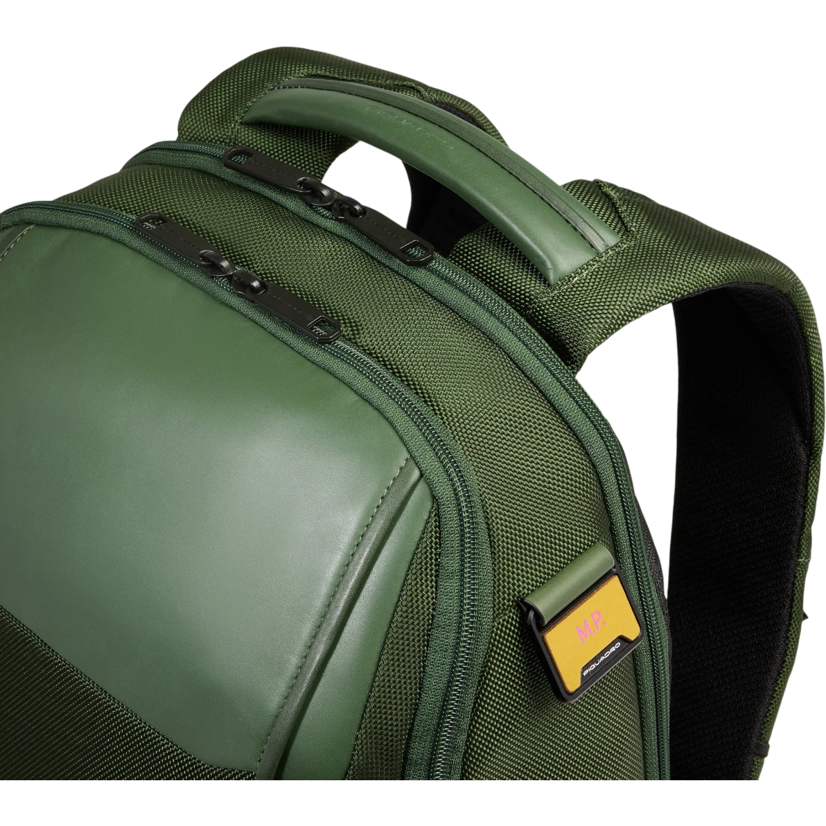 Рюкзак для ноутбука Piquadro Travel Laptop Backpack 15.6" Green (CA6928S143BM/VE) - фото 5