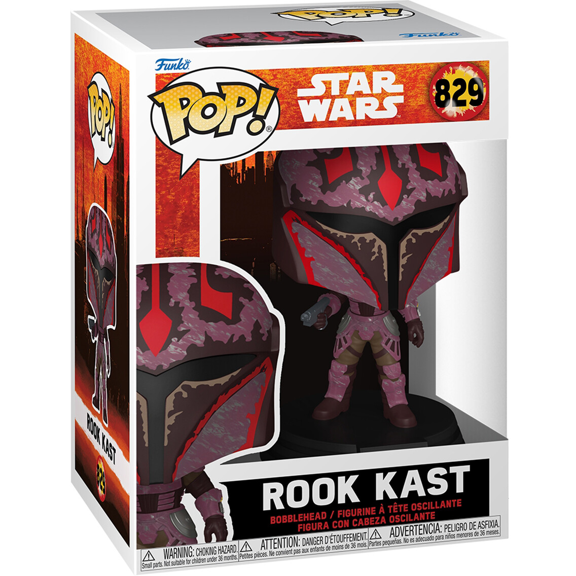 Фигурка Funko POP! Bobble Star Wars Maul Shadow Lord Rook Kast - 90358 - фото 2