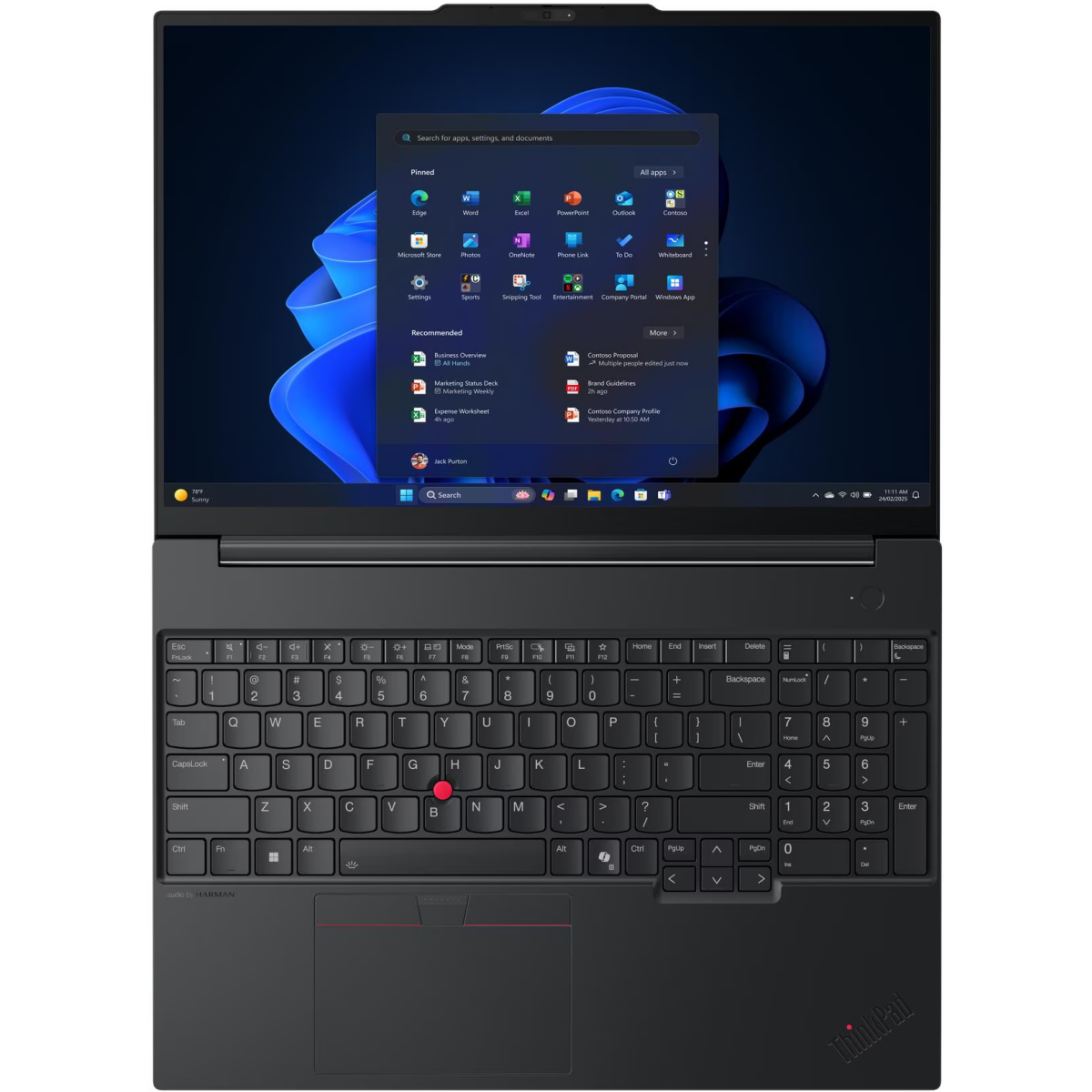 Ноутбук Lenovo ThinkPad E16 Gen 3 (Intel) (22B0S03200) - фото 3