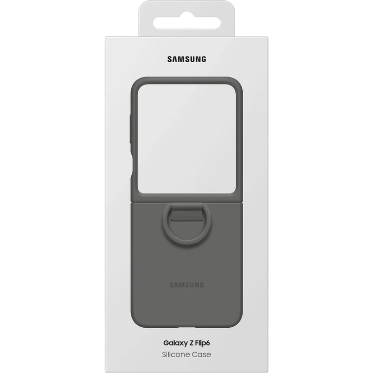 Чехол Samsung Galaxy Z Flip6/7 FE Grey - EF-PF741TJEGRU - фото 7