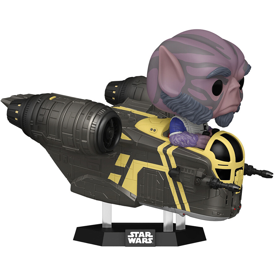 Фигурка Funko POP! Rides Bobble Star Wars M & G Zeb in Razor Crest - 92565