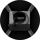 Вытяжка MAUNFELD Ford 39 Isla Sensor Black (КА-00031049)