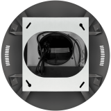 Вытяжка MAUNFELD Ford 39 Isla Sensor White (КА-00031050)